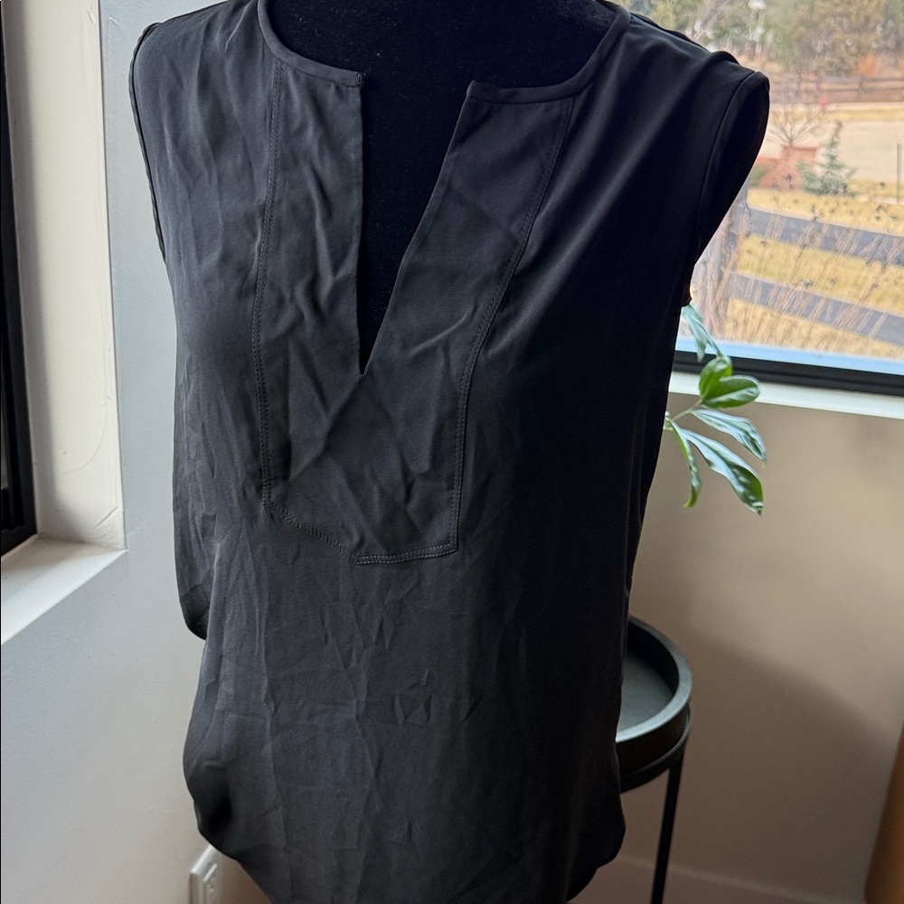 J. Crew Charcoal Sleeveless Top